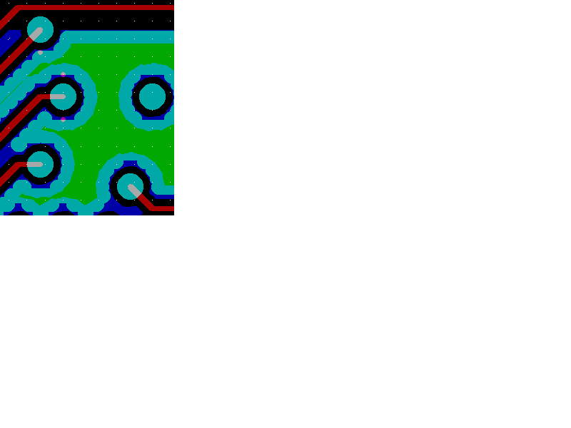 Vypln�n� ploch na fotoplotru