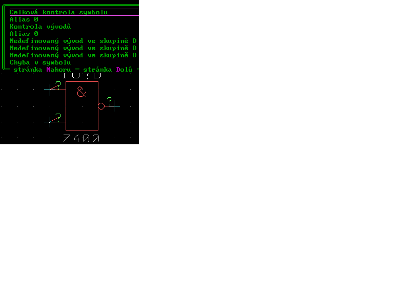 V�sledek kontroly ne�pln� zna�ky